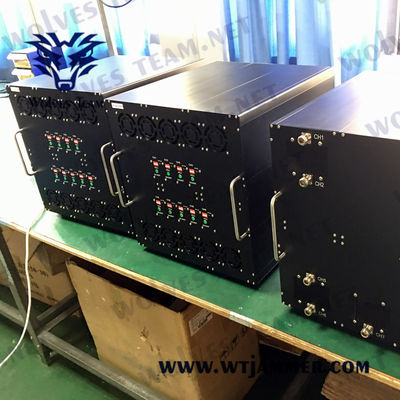 Jammer controlado do sinal dos dispositivos de explosivos improvisados 20-2500MHz do rádio do jammer dos dispositivos de explosivos improvisados do poder superior