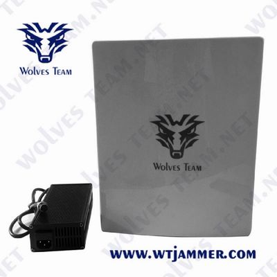 Jammer 850MHz portátil do zangão do Uav de WiFi GPS 30w 1km anti