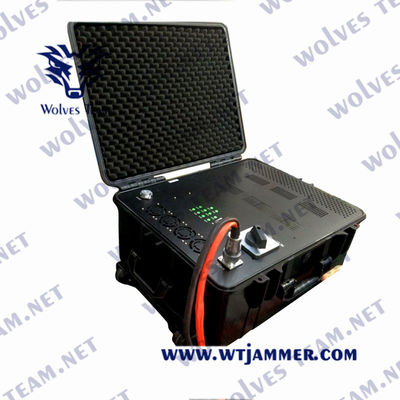 Construtor sem fio militar do sinal do jammer 3000MHz da bomba RCIED WIFI GPS