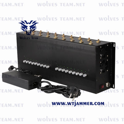 16 o jammer interno Lojack do telefone celular das faixas 3G 4G 5G de controle remoto todo o telefone une o jammer do sinal