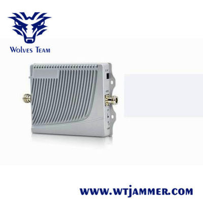 Construtor celular móvel portátil do sinal do jammer DC12V 2AH de FM 60MHz 30W 60min
