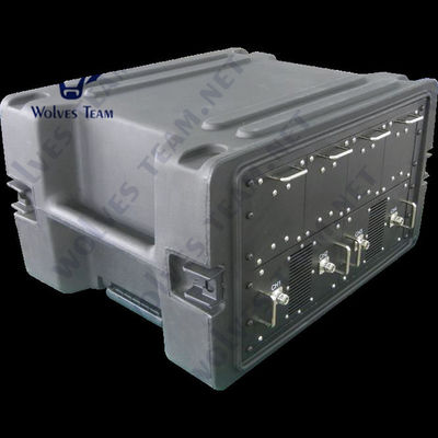 jammer impermeável do zangão do UAV dos jammer 240VAC do zangão 600W de 2500m anti
