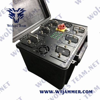 jammer da bomba do veículo do FCC 6000MHz do jammer da bomba de 330W 800m IED RF