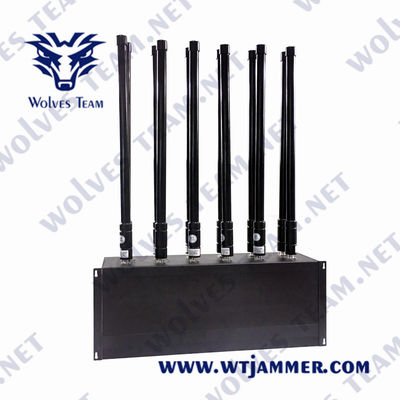12 jammer militar do telefone celular da G/M 3G WIFI 5.8G do jammer da bomba dos canais 36W