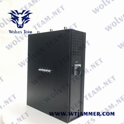 watt 1880MHz de Manpack G/M 4G 5G 120 do jammer do sinal da trouxa de 200m DC24V