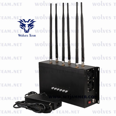 Jammer 3G 4G LTE 4G WIMAX do sinal do telefone celular da DCS PCS 35W da G/M CDMA