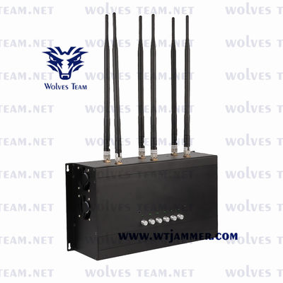 Jammer 3G 4G LTE 4G WIMAX do sinal do telefone celular da DCS PCS 35W da G/M CDMA