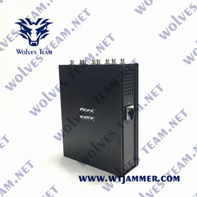 Jammer do sinal da G/M 90W 3G 4G do jammer da trouxa do sinal de CDMA 5G RF