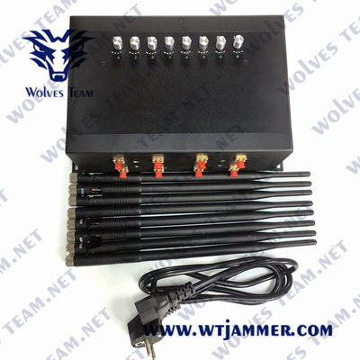 Jammer do VHF da frequência ultraelevada do jammer 35W do telefone celular de 240VAC G/M WiFi Lojack