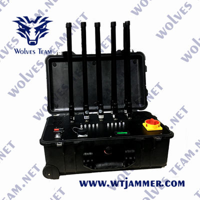 Jammer portátil do sinal do telefone celular da DCS 220W do PCS do jammer do sinal de 894MHZ CDMA