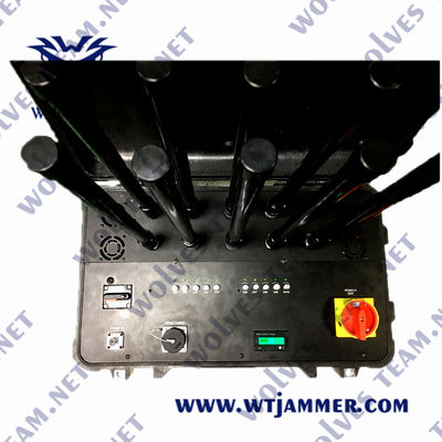 Jammer portátil do sinal do telefone celular da DCS 220W do PCS do jammer do sinal de 894MHZ CDMA