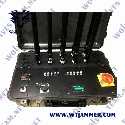 Jammer portátil do sinal do telefone celular da DCS 220W do PCS do jammer do sinal de 894MHZ CDMA