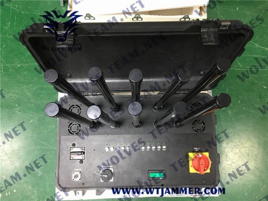 Jammer portátil do sinal do telefone celular da DCS 220W do PCS do jammer do sinal de 894MHZ CDMA
