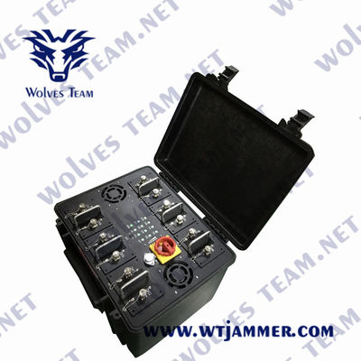 comprar WCDMA IED Bomb Jammer GSM CDMA 330W 6000MHz Com DDS Convoy online manufacture
