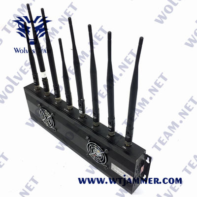 jammer da frequência ultraelevada do VHF do construtor AC100V 35W GPS do telefone celular de 3G 4G 5G G/M Lojack