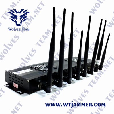 jammer da frequência ultraelevada do VHF do construtor AC100V 35W GPS do telefone celular de 3G 4G 5G G/M Lojack