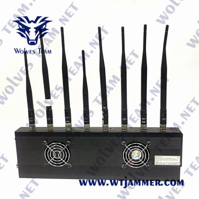 jammer da frequência ultraelevada do VHF do construtor AC100V 35W GPS do telefone celular de 3G 4G 5G G/M Lojack