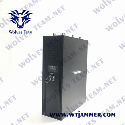 comprar Faixas militares sistemáticas do jammer 4G 5G seis do sinal da trouxa 80W de 150m online manufacture