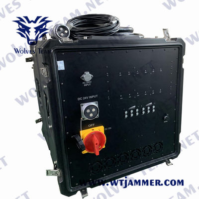 As faixas VCO do jammer 12 da bomba do protetor 330W RF IED de VSWR sintetizaram