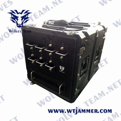 As faixas VCO do jammer 12 da bomba do protetor 330W RF IED de VSWR sintetizaram