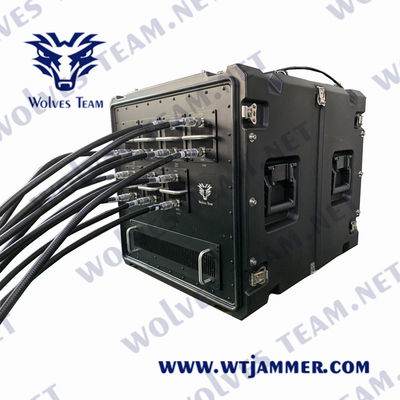 As faixas VCO do jammer 12 da bomba do protetor 330W RF IED de VSWR sintetizaram