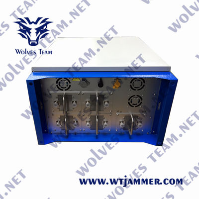 Jammer militar do zangão do sinal dos jammer 600W RF do zangão de WIFI 5.8G GPS anti