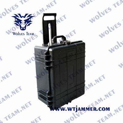 Jammer 900W da frequência ultraelevada do VHF do pelicano IP65 de UMTS WCDMA para o trem militar do veículo do VIP