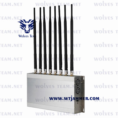 construtor do sinal da frequência ultraelevada do VHF de Lojack do jammer do telefone celular de 40W G/M LTE 5G