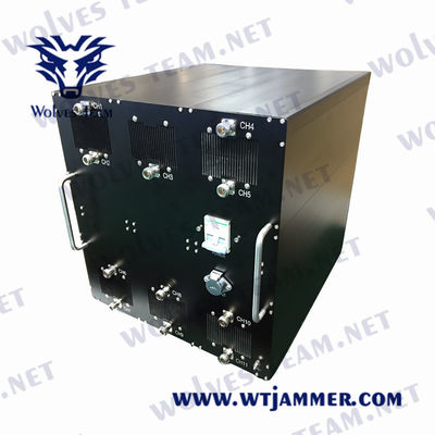 A antena direcional 6000MHz 800 mede o jammer da bomba do RF G/M GPS WIFI 4G 5G IED