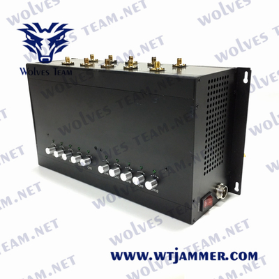 VHF da frequência ultraelevada das antenas do jammer 3G 4G 5G 10 do sinal do telefone celular da DCS G/M GPS WIFI 50m