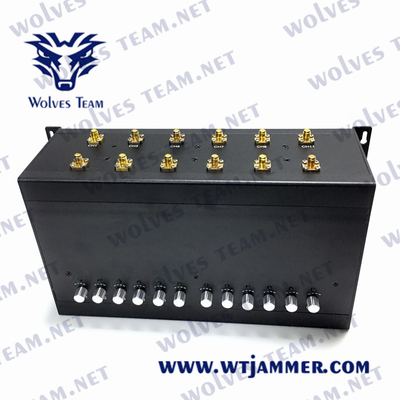 VHF da frequência ultraelevada das antenas do jammer 3G 4G 5G 10 do sinal do telefone celular da DCS G/M GPS WIFI 50m