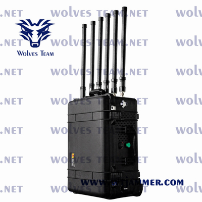 Jammer do sinal da DCS PCS 5G do jammer 350W CDMA G/M do telefone celular de DC27V
