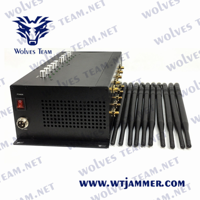 jammer CDMA G/M da DCS PHS 4G 5G do jammer 3G do telefone celular 90W com adaptador da C.A.