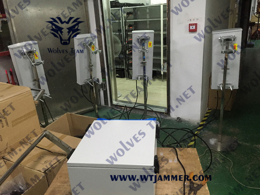 Jammer 3G 4G 5G Wifi CDMA G/M do telefone celular da DCS PCS de 800 watts