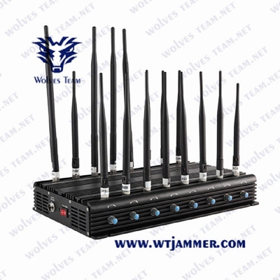 controlo a distância do jammer AC100-240V 35W do telefone celular de 3G 4G 5G G/M Lojack