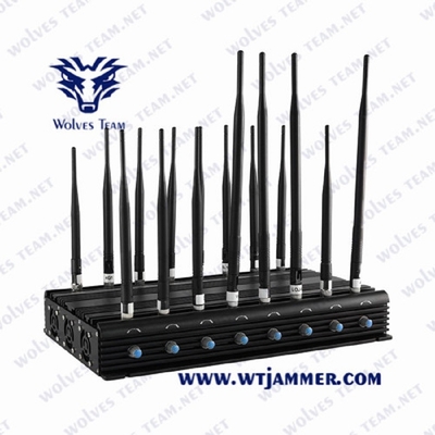 controlo a distância do jammer AC100-240V 35W do telefone celular de 3G 4G 5G G/M Lojack