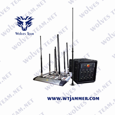 Jammer 500w WIFI 5,8 GPS G/M 3G 4G 5G da bomba das unidades militares IED