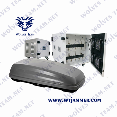Jammer 500w WIFI 5,8 GPS G/M 3G 4G 5G da bomba das unidades militares IED