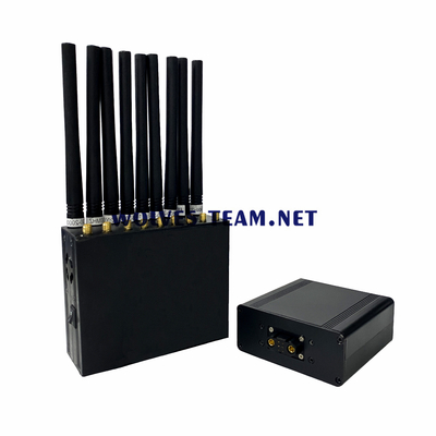 18 jammer portátil das faixas 2G 3G 4G 5G todo o jammer até 30M de GPS L1 L2 L5 Lojack WiFi GPS RF 315/433/868MHz