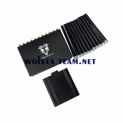 faixas internas de GPS L1 L2 L5 Lojack WiFi GPS RF 22 do jammer do sinal de 868MHz 3G 4G 5G