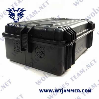 canais portáteis do telefone celular 6 de GPS do jammer do sinal de 360W G/M WIFI 5.8G