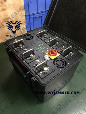 jammer da bomba de 330W 50-800m IED com sistema do trem do DDS