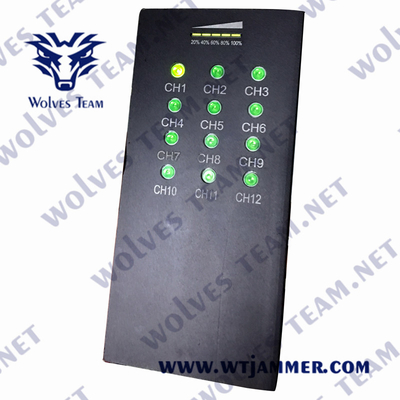 Jammer do telefone celular da DCS 500W G/M do PCS 500 medidores de frequência ultraelevada do VHF