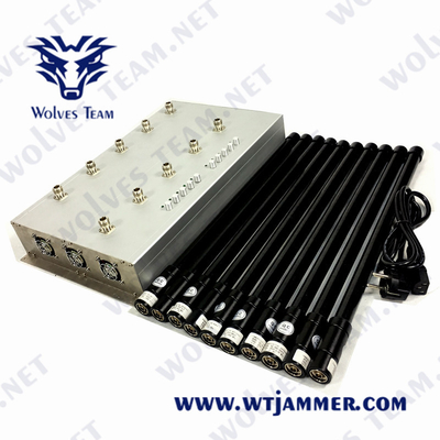 Antena do jammer 10 do sinal da pilha da G/M Lojack 80 medidores de 50W todas as faixas