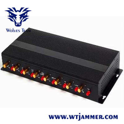 Caixa de alumínio portátil sem fio da DCS PHS 16W do jammer do sinal da G/M WIFI