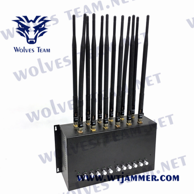 Frequência ultraelevada 24W do VHF da faixa do jammer 12 da G/M CDMA 240VAC Lojack para o telefone celular