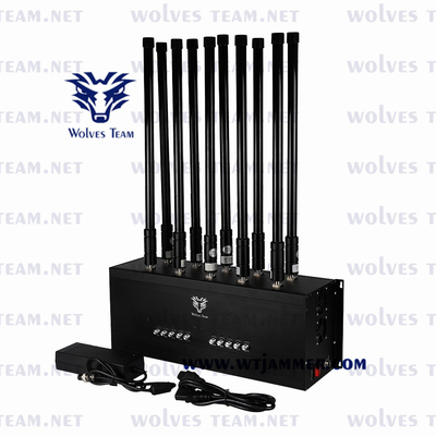 Jammer Multiband CDMA G/M PCS 3G GPS DC5V do sinal do poder ajustável