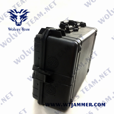 Canais do jammer CDMA G/M AC240V 8 do sinal da bomba de 300 watts para a polícia