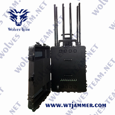 DCS PCS 500W impermeável do jammer do sinal do telefone celular 20-3600Mhz