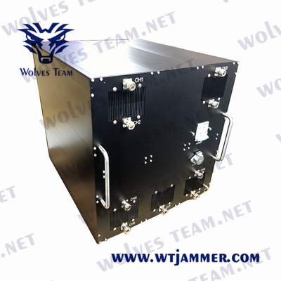 Carro-bomba sem fio IED do jammer 1000W 3G 4G 5G do sinal de CDMA G/M militar